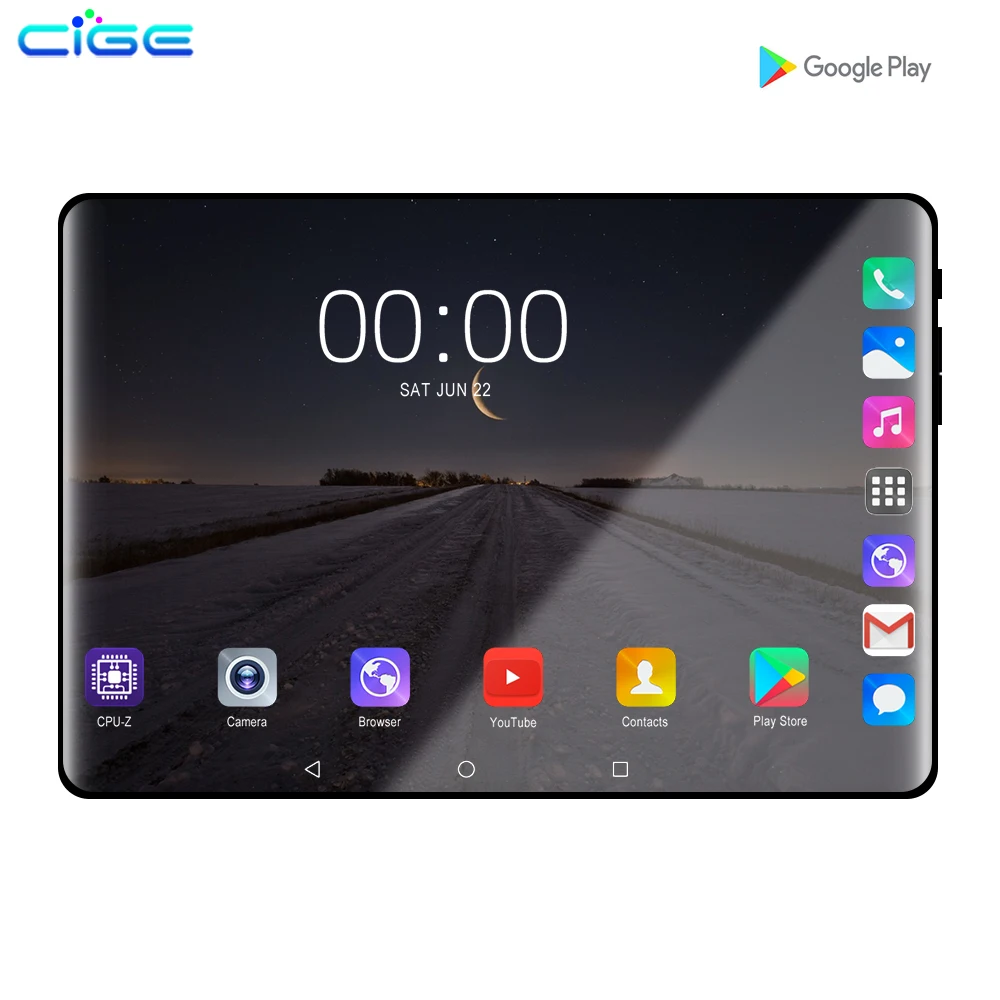 

10 Inch tablet Android 9.0 Octa Core 6GB RAM 128GB ROM 3G 4G LTE Wifi Bluetooth GPS Phone call Glass Screen Tablet pc 10.1