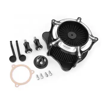 

1Set Air Filter Cleaner Motorcycle Air Intake System Fits for FXDLS / Touring / Trike CNC Aluminum Motorcycle Air Intake Filter