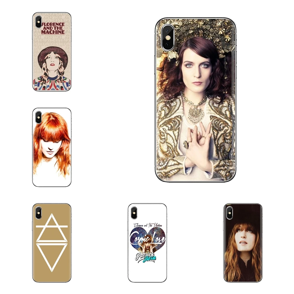 Флоранс и машина для iPod Touch Apple iPhone 4 4s 5 5S SE 5C 6 6S 7 8 X XR XS Plus MAX мягкие прозрачные чехлы