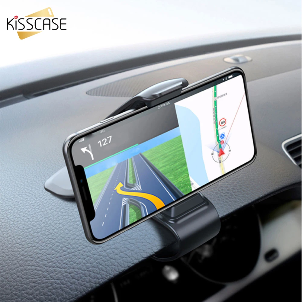  KISSCASE Dashboard Auto Telefon Halter Verstellbare Universal Halterung Für iPhone 11 XR 7 Stehen H