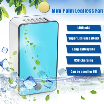 

Spot Mini Desktop Air Conditioner USB Rechargeable Small Fan Cooling Portable Cooler Home Office Hogard