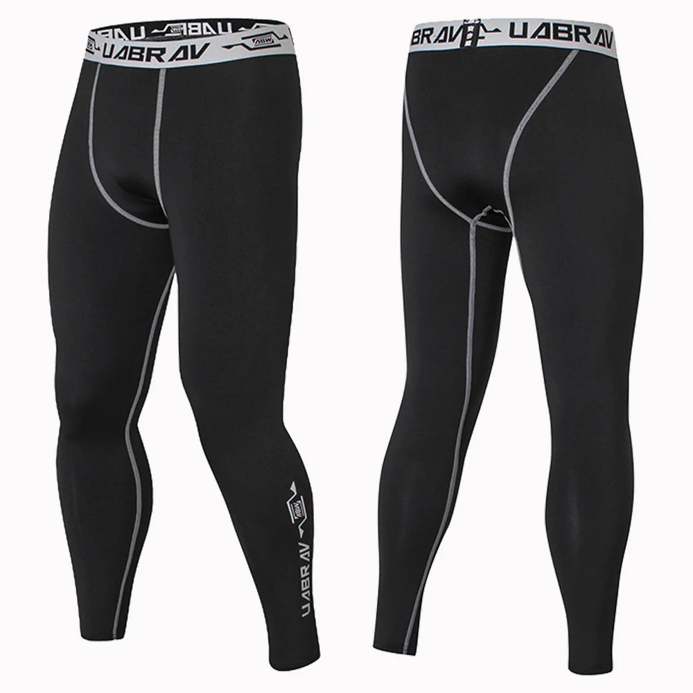 Men's Quick-drying Stretch Sports Training Tight Pants Gym Professional ...