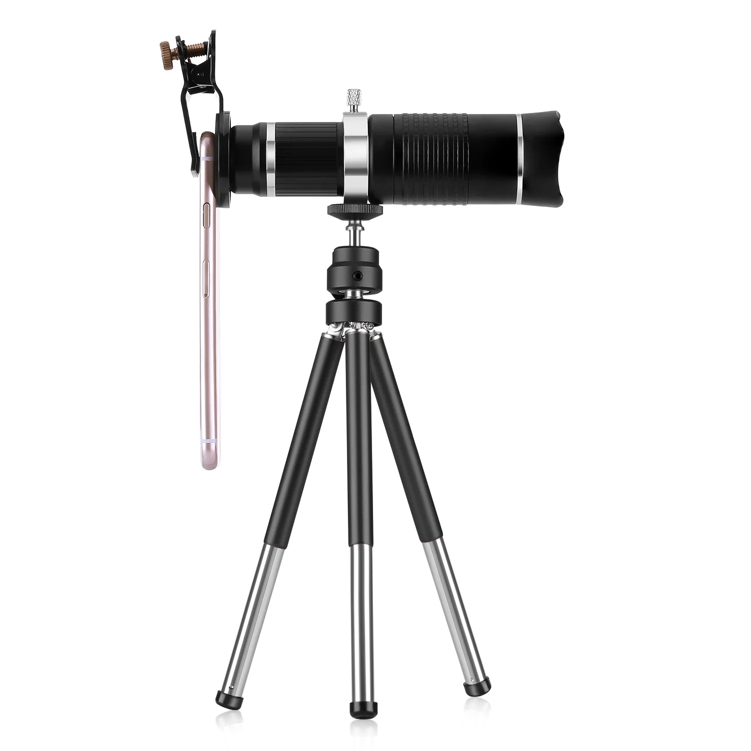 26X телескоп зум-объектив Монокуляр мобильный телефон объектив камеры для iPhone samsung Android смартфонов для кемпинга охоты концерта