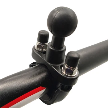

Aluminum Alloy U-Bolt Motorcycle Bike Handlebar Rail Mount For Camera Smartphone Fixed Base