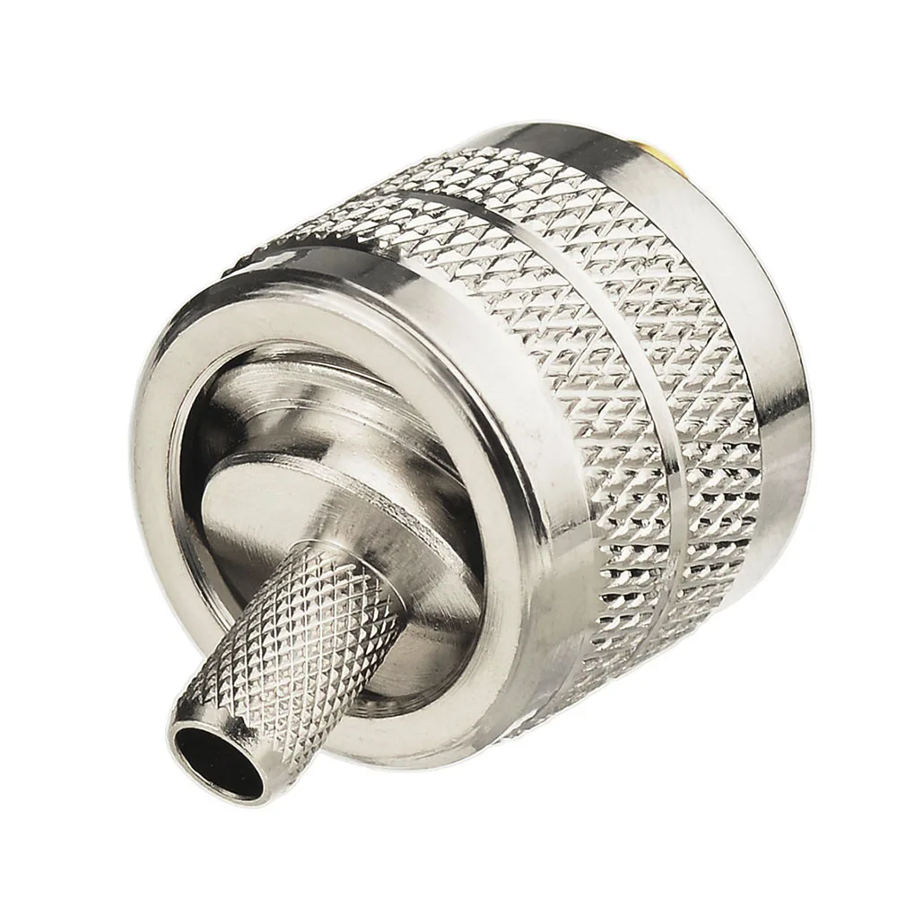 Superbat UHF Series PL-259 Male Crimp RF Coaxial Connector for RG58 RG400 RG142 LMR195 UHF Cable RF Connector