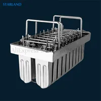 Stainless Steel Commercial DIY Popsicle Molds 20 Cells Ice Pop Mold Maker Accesorios Kitchen Ice Cream Bar Moulds 6 Options 1