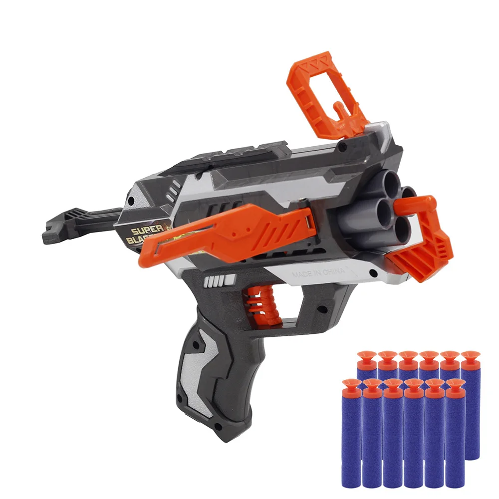 

Manual Soft Bullet Gun Emission Eva Bullet Sniper Rifle Pistol Toy Gun