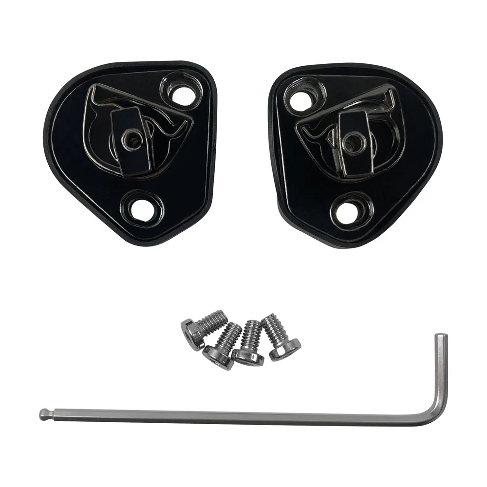 For AGV Pista GP R GP RR Motorcycle Helmet Accessories A Pair of Pivot Kit Base Plate with Four Screws Helmet Accessories