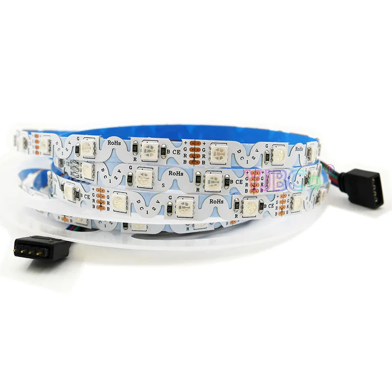 Гибкая светодиодная ленсветильник 12 в пост. Тока 48 светодиодов/м 5 м 5050 RGB | Лампы и