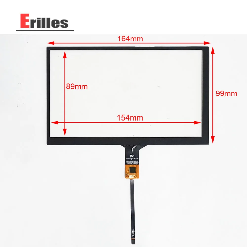 New 7 inch 6pin GT911 GT615 164mm*99mm touch screen panel for LXH-TPC0037-677-V3 car DVD GPS navigation | Компьютеры и офис