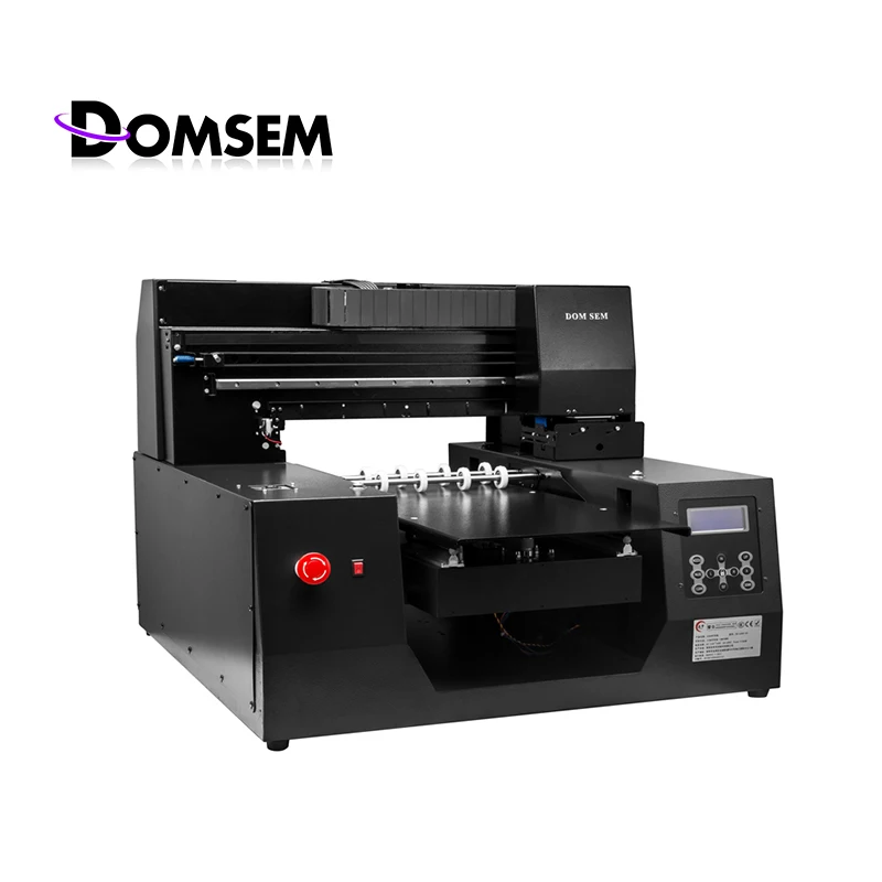DOMSEM 3060 УФ Многофункциональный принтер баллон бутылки принтеры с чернилами цвет для телефона чехол ткань ПВХ кожа