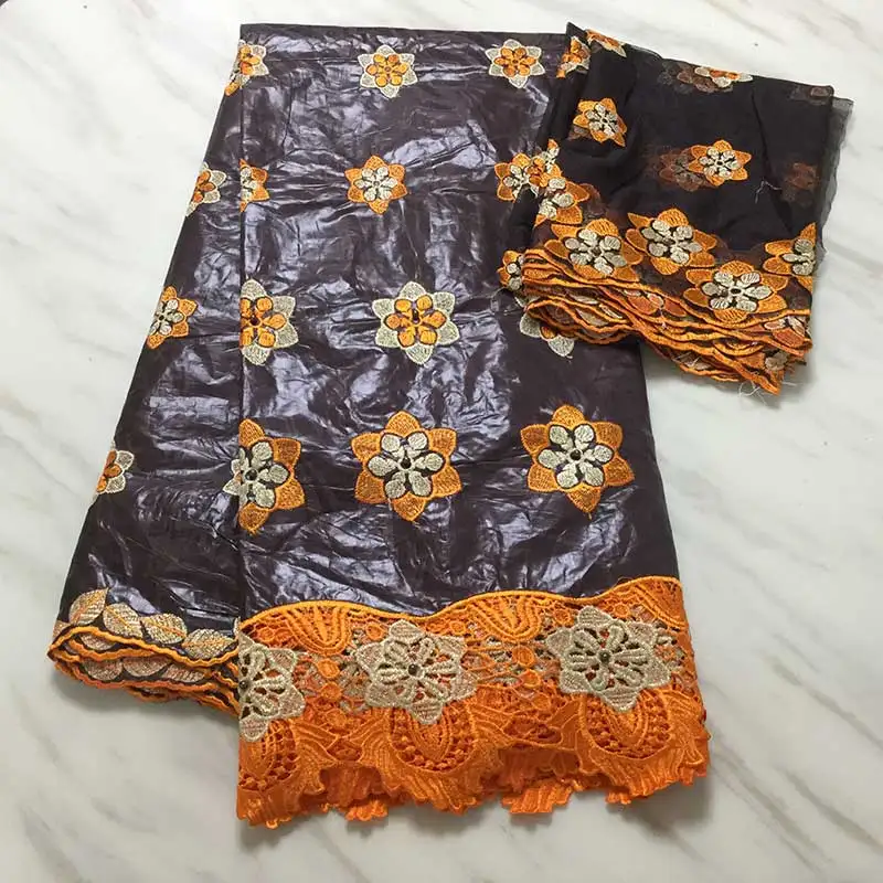 Базин ткани плюс бусины с кружевом Африканский Базен Riche Getzner батик ткань морская парча для женской одежды PL03