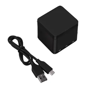 

3 Battery Smart QC 3.0 Fast Charger USB Charging Box with Data Cable for OSMO ACTION Sports Camera Accessories