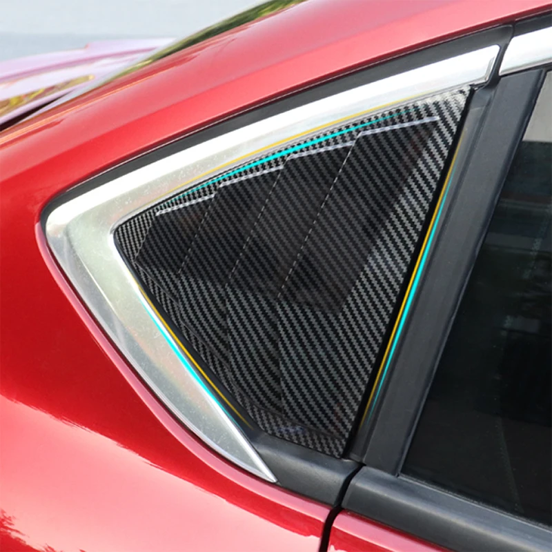 Автомобильные задние треугольные оконные рамы наклейки с блестками аксессуары для Buick Regal Opel Insignia- Холден коммодор(ZB) 18-19