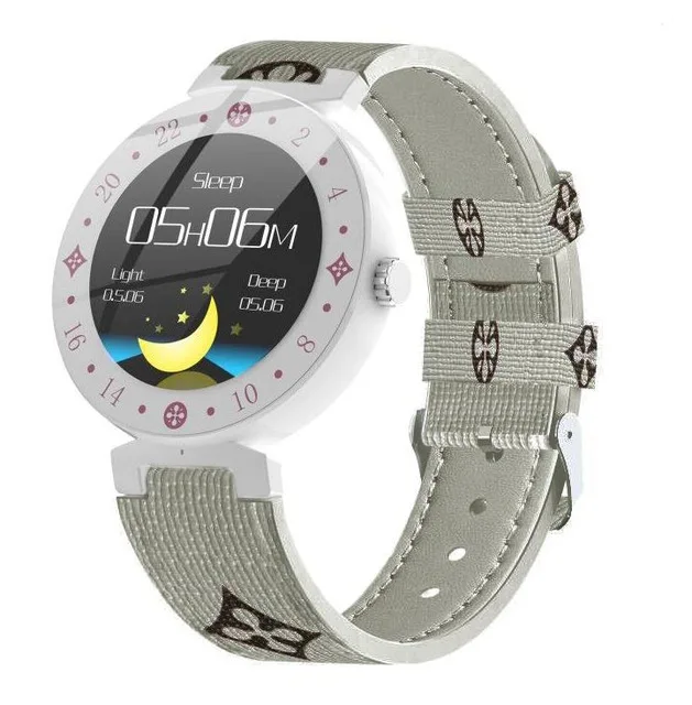 Lerbyee R98 мужской смарт-браслет для IOS Anderoid Спорт фитнес-трекер сенсорный экран для женщин Монитор артериального давления Смарт-часы - Цвет: White