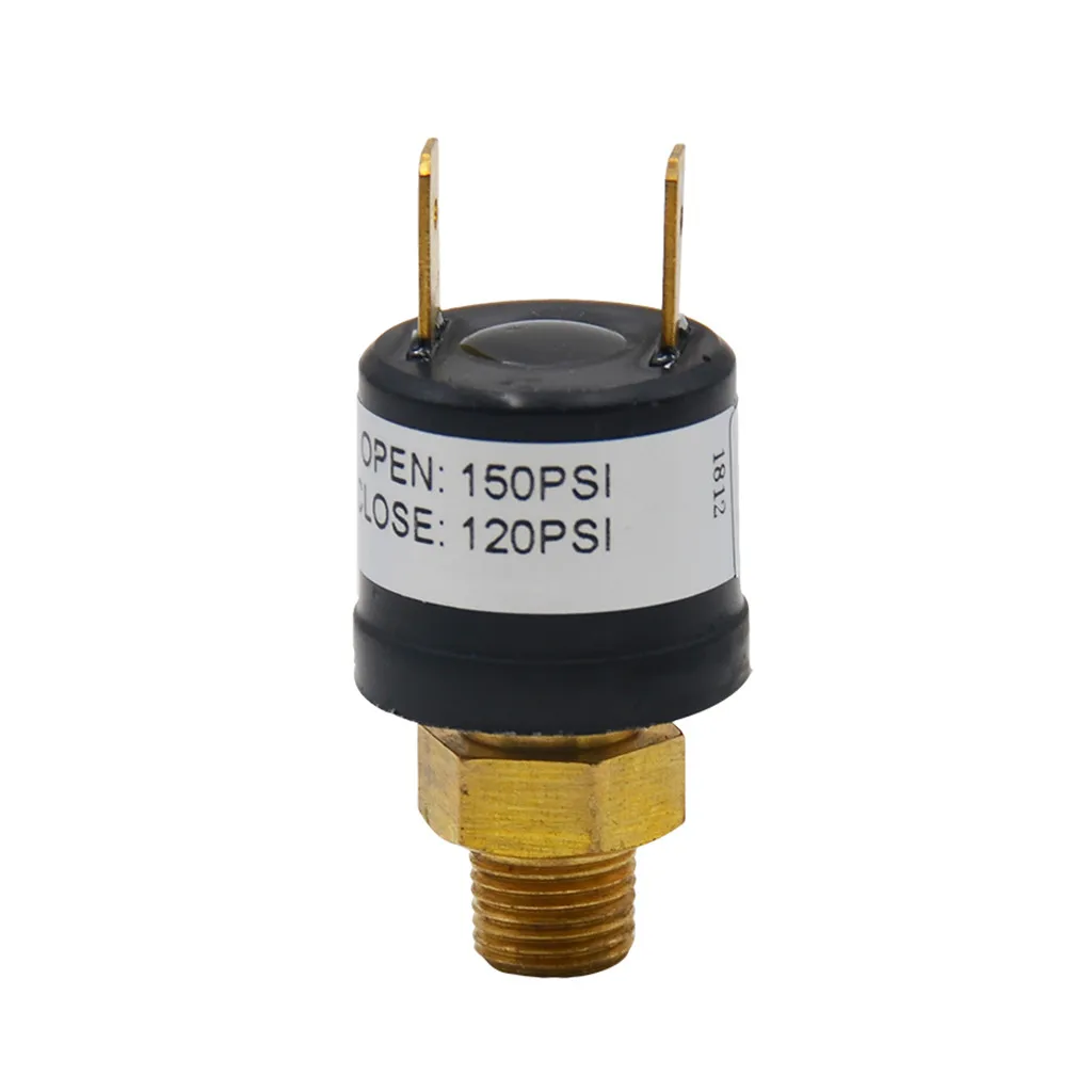 120-150PSI Air Compressor Pressure Switch Horn Pump 12V DC 