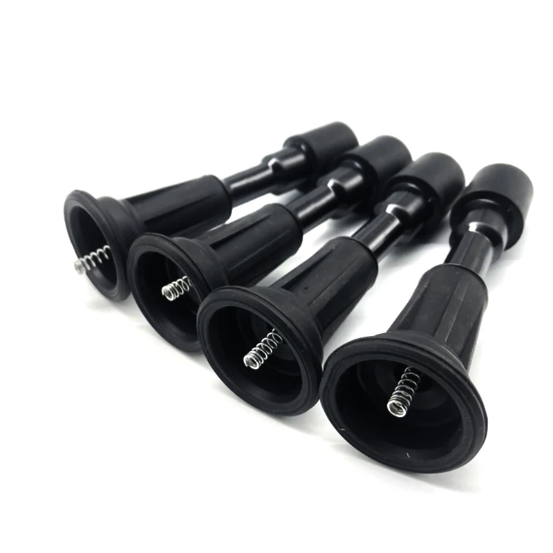 N.K 4PCS Ignition Coil ZJ49-18-100 ZJ01-18-100A Rubber Boots