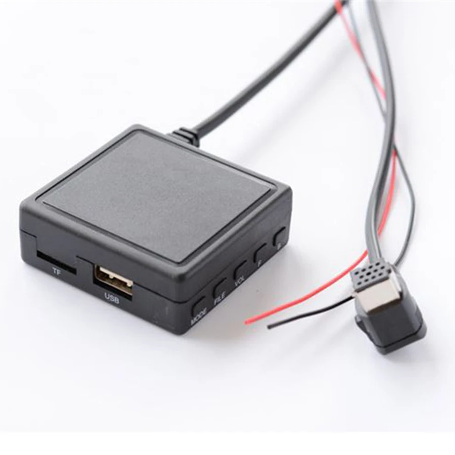 Автомобильный 5,0 AUX USB Музыкальный беспроводной аудио кабель микрофон адаптер для Pioneer радио IP-BUS P99 P01