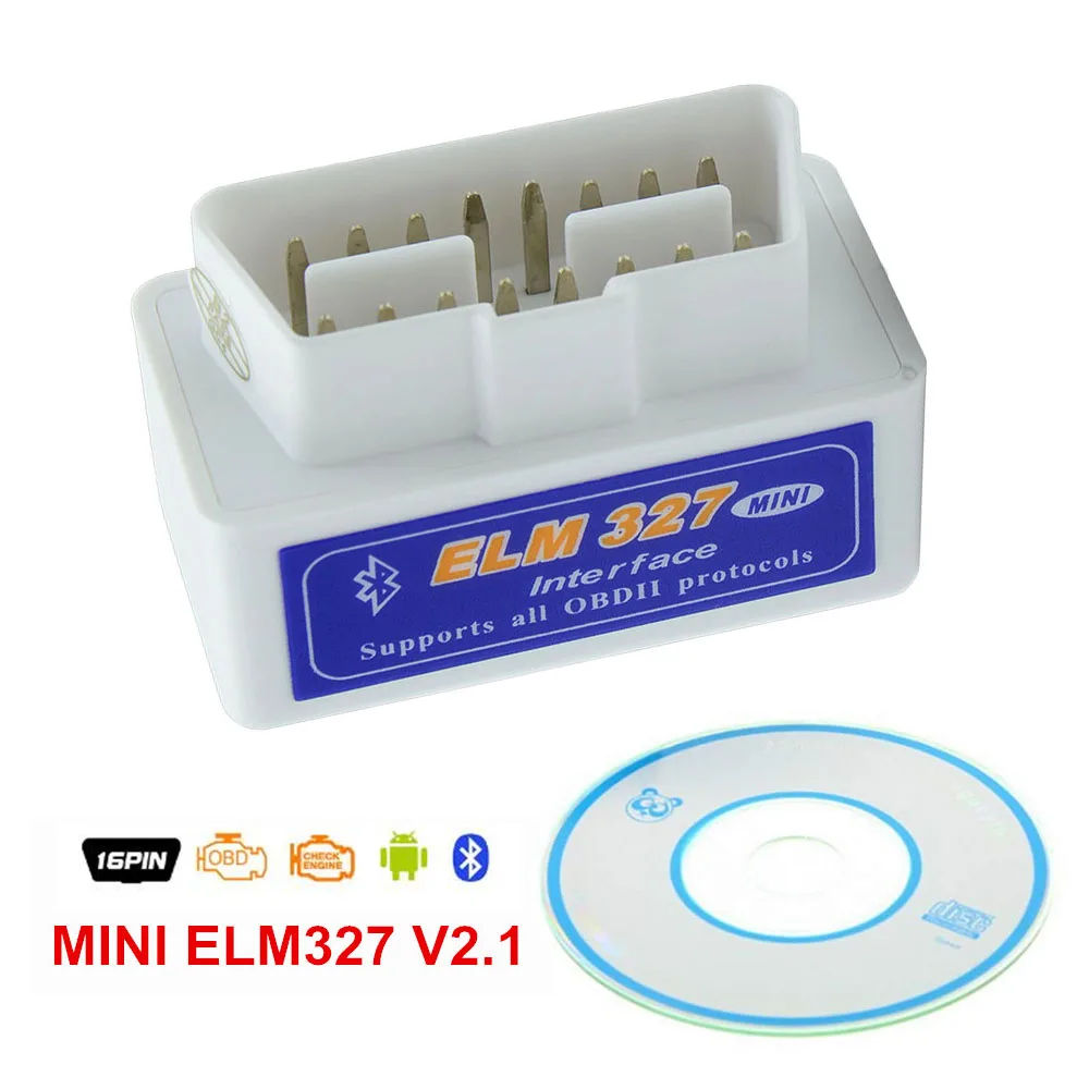 ELM327 V2.1 Bluetooth OBDII сканер адаптер OBD2 автомобильный диагностический инструмент для Mercedes Lada Vesta Granta Priora Niva Kalina Largus