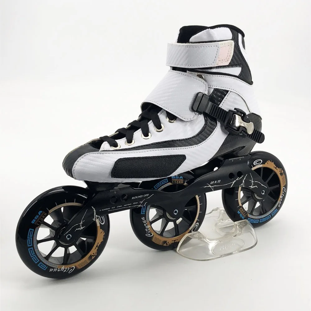 Professional Marathon Skates High Ankle Speed Inline Skates Carbon