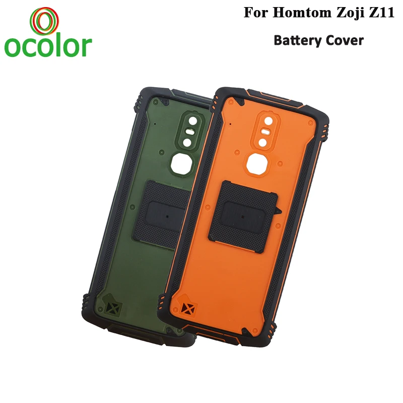 

ocolor For Homtom Zoji Z11 Battery Cover Hard Bateria Protective Back Cover Replacement For Homtom Zoji Z11 Phone Accessories