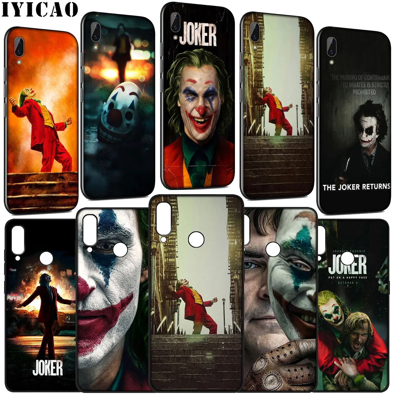 Мягкий чехол Joaquin Phoenix для телефона Huawei Y9 Y7 Y6 Prime 2019 Honor 20 10 9 9X 8C 8X 8 Lite 7C 7X 7A Pro |