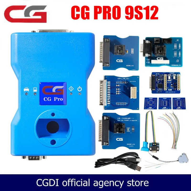 US $450.00 Original CG Pro 9S12 For Freescale Key Programmer With All Adapter Full Version Next Generation Of CG100 Get Work For Repair EWS