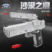 Desert eagle pistola arma uzi submetralhadora militar ww2 modelo blocos de construção brinquedos para meninos lepined técnica cidade polícia swat(China)