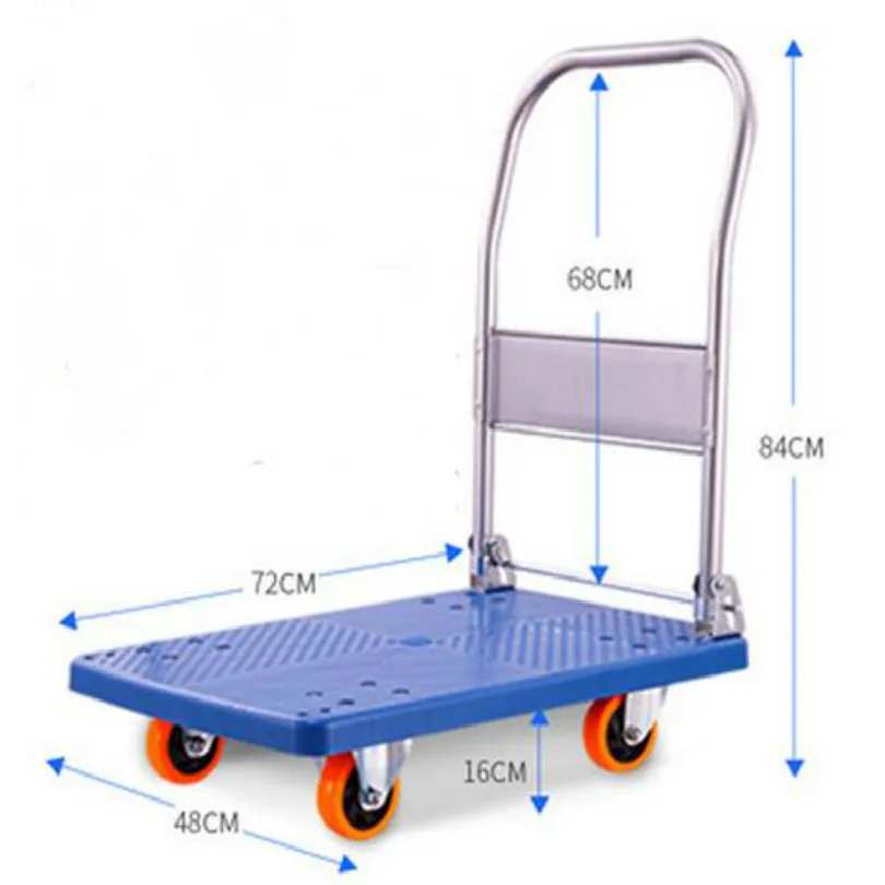 

garden folded cart camping fold supermarket folding cart Garden bonsai fertilizer wholesale market cart