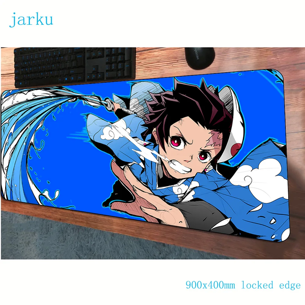 Demon Slayer pad mouse computer gamer mouse pad 900x400x3mm padmouse