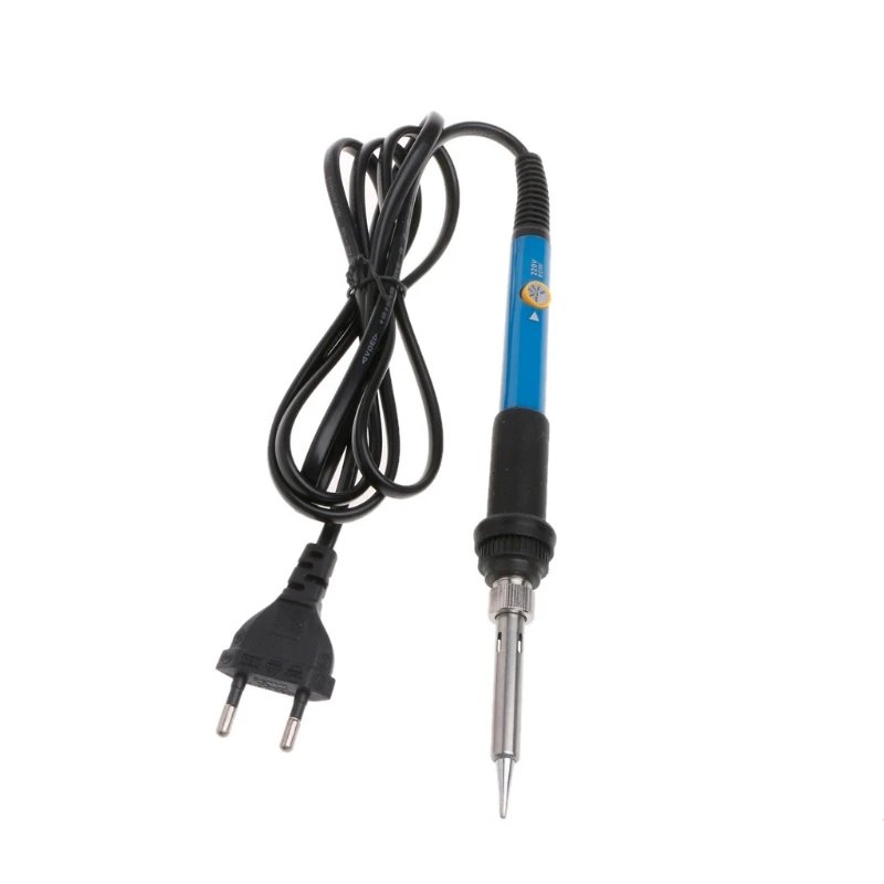 220V 60W Adjustable Temperature Soldering Iron Welding Gun Heating Pencil EU 94PC