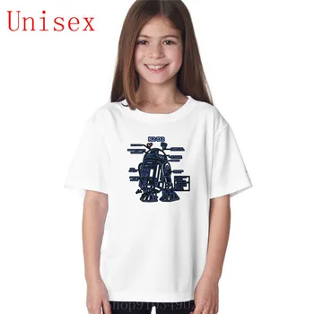 

Star-wars Projeto R2 D2 boy clothes children clothes boys clothes kids clothes girls 8 to 12 boys summer clothes casual