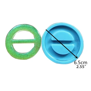 

DIY Napkin Buckle Silicone Mould Crafts Jewelry Making Tool Belt Button Epoxy Resin Mold
