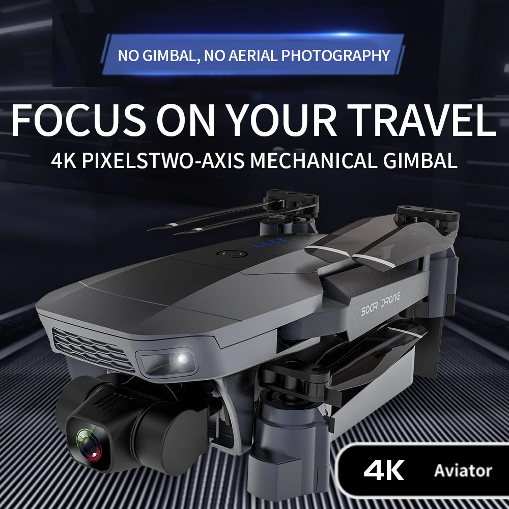 Квадрокоптер SG907 Pro GPS Wi Fi 4k HD 2 оси с сумкой для путешествий|Дроны камерой| |