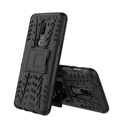 На Алиэкспресс купить чехол для смартфона shockproof armor case for oneplus 5 5t 6 6t hard rubber silicon pc protective shell for oneplus 7 pro back phone case cover