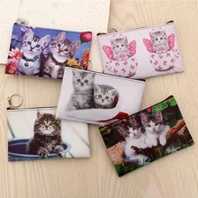 

Cartoon Cat Coin Purse Children kitty Clutch Small Wallet Women Coin Wallets Kids Cute zipper Bag Pouch Holder Change Purses