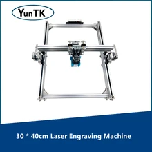 Machine à graver Laser CNC 30x40cm, routeur Laser CNC, coupe bois, Mini imprimante graveur 15 W/30W/ 40W