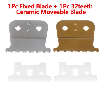 

2pcs/set Replacement T-Outliner Blade Trimmer 32 Teeh Ceramic Moveable Blade