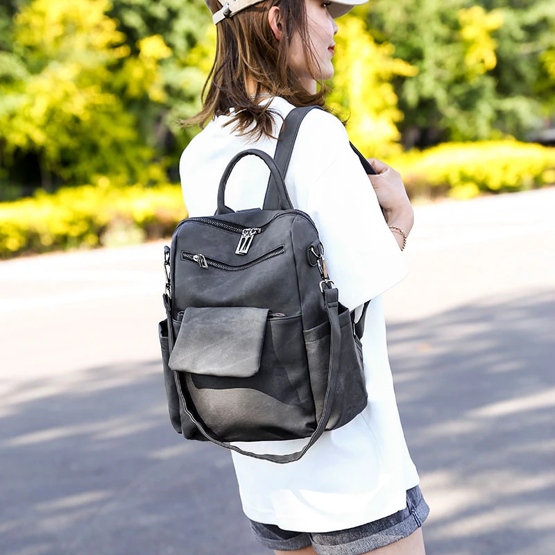 Mochila de tipo Shopper para mujer, bolso de viaje con forma de Baguette Vintage, A la moda, nuevo diseñador lujo, - AliExpress