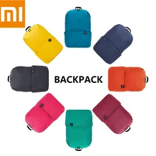 Xiaomi 10L рюкзак, сумка, водонепроницаемый, разноцветный, 8 цветов, 165 г, городской досуг, спортивная сумка, унисекс для мужчин и женщин