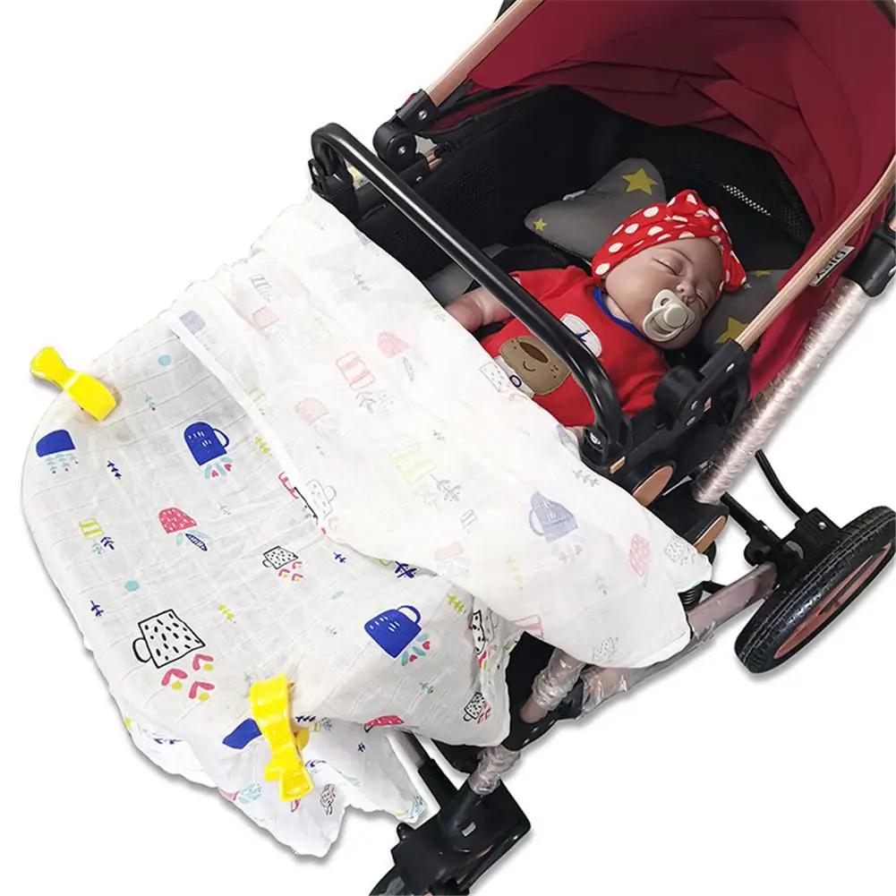 Kidlove детское сиденье безопасности двухслойный хлопковый марлевый чехол для коляски солнцезащитный дышащий ветрозащитный чехол ткань