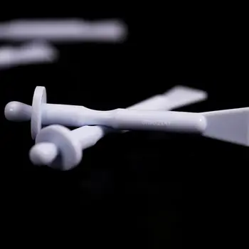 

10Pcs/Set 2 In 1Nasal Hair Remover Cleaning Plastic Nose Wax Applicator Sticks Professional Effective Safe Beauty Tools