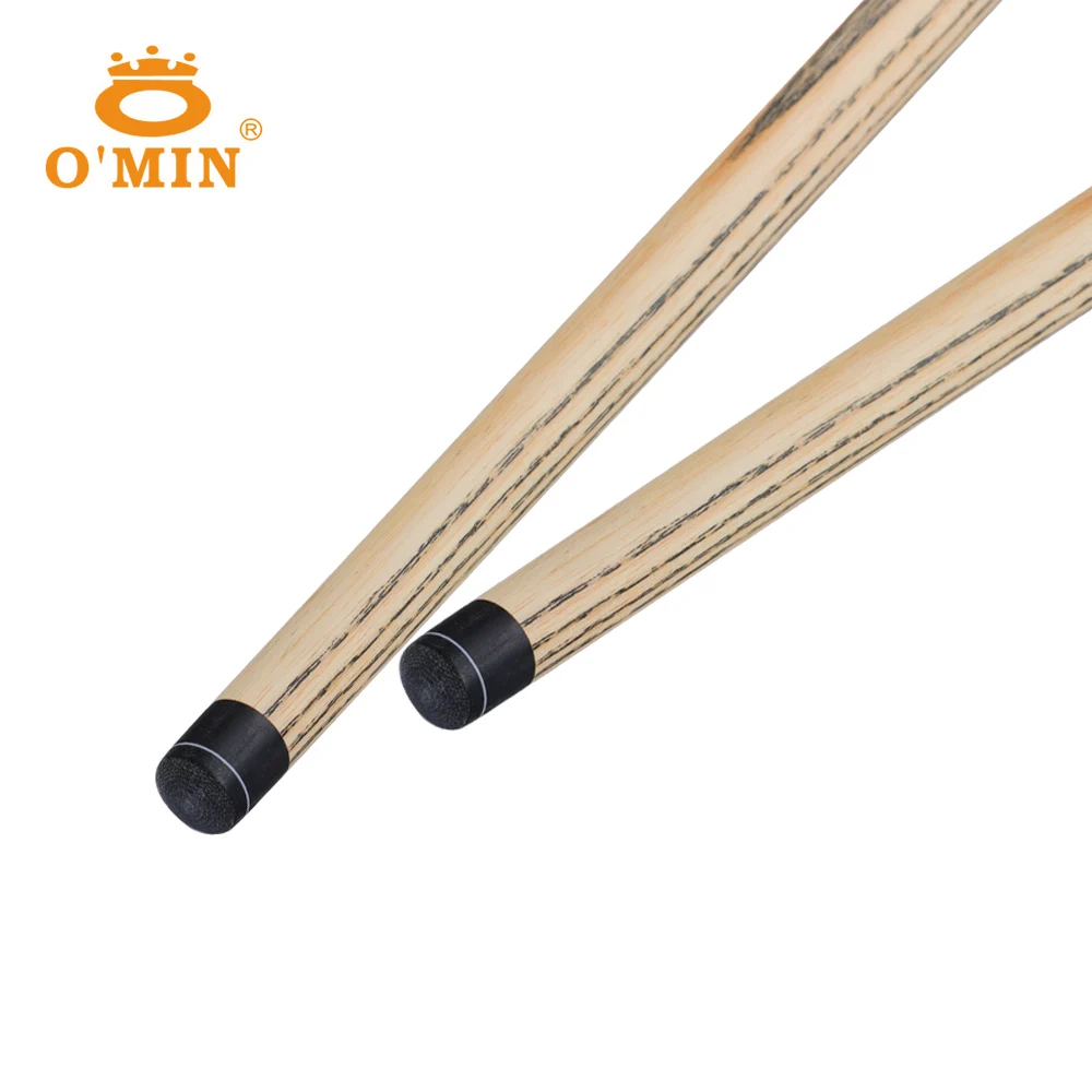 OMIN 브레이크 펀치 큐 당구 스틱, 애쉬 솔리드 우드 가죽 손잡이, 팁 브레이크 점프 큐, 수제 강력한 당구 키트, 142cm, 14 mm