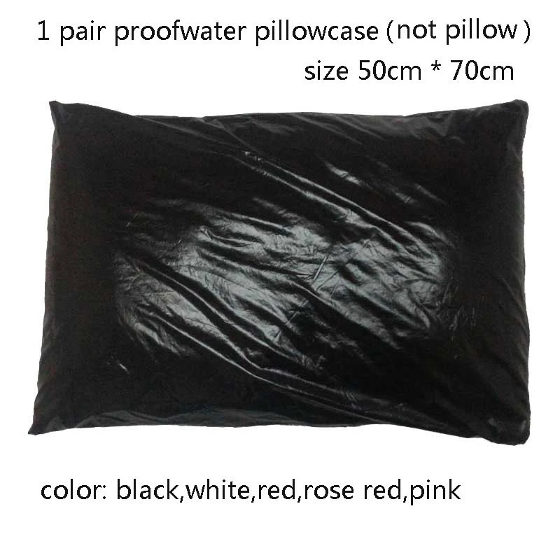 1 pair Waterproof pillowcase pillow protector sex toys fetish bed sexy pillow