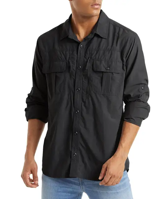 Tacvasen With 2 Chest Zipper Pockets 