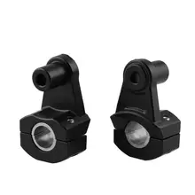 22 мм 28 мм Универсальный анодированный Поворотный руль мотоцикла Riser Bars зажим части