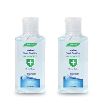 

Wholesale Quick-drying Disinfecting Hand Wash Gel Disposable Hand Sanitizer 70ml/80ml Hand Soap