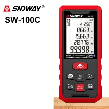 

SNDWAY 50M 70M 100M 120M Laser rangefinder Digital Laser distance meter Laser rangefinder Tape distance measurer Ruler Bluetooth