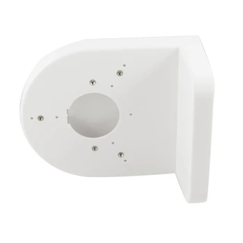 

Promotion! White Plastic Right Angle Bracket Wall Mount Shelf for Dome Camera