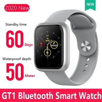 

Global Smart Watch IP68 Waterproof Heart Rate Monitor Multiple Sport Model Fitness Tracker for Man Women smart Wearable bracelet